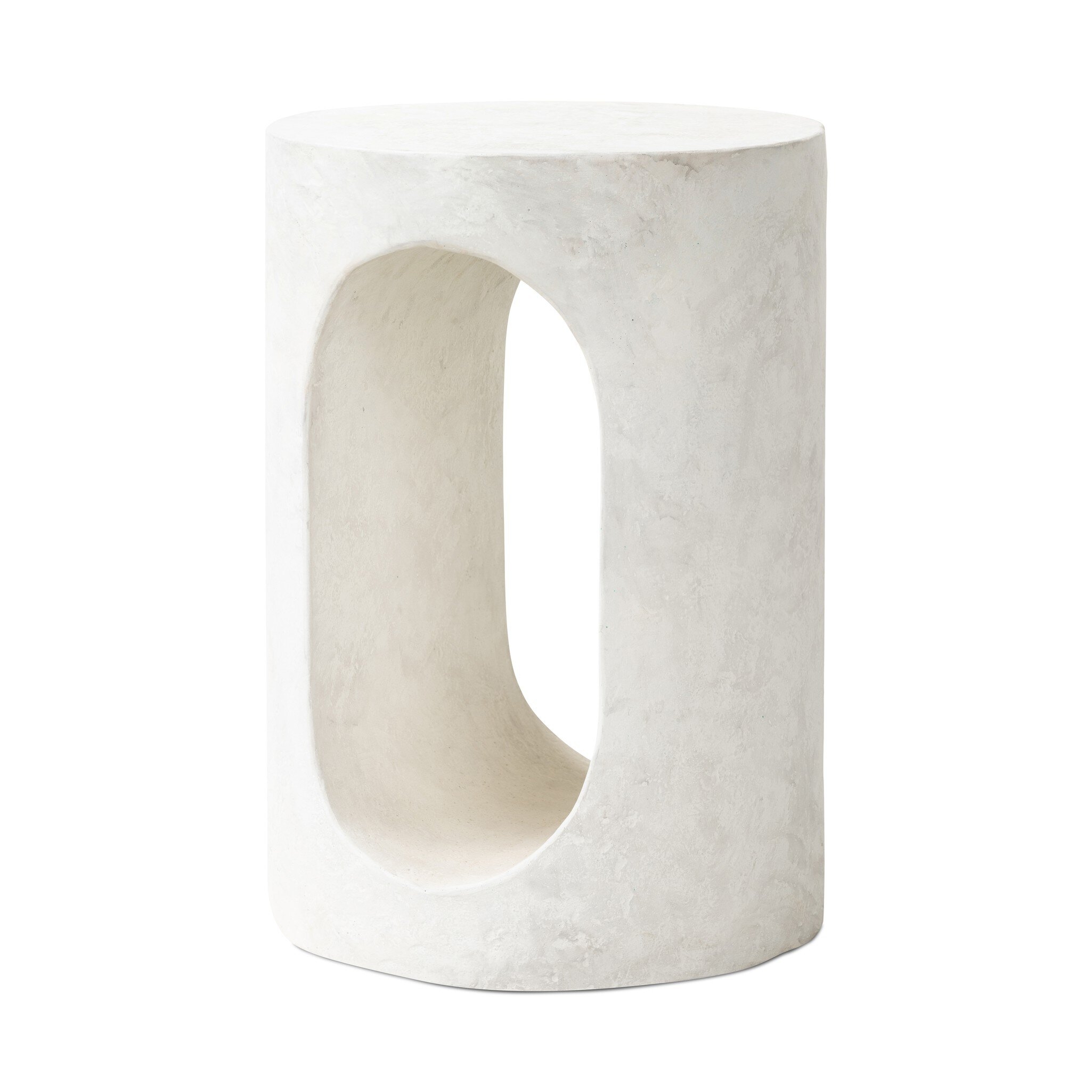 Samson End Table - Textured Lunar Concrete - Image 0