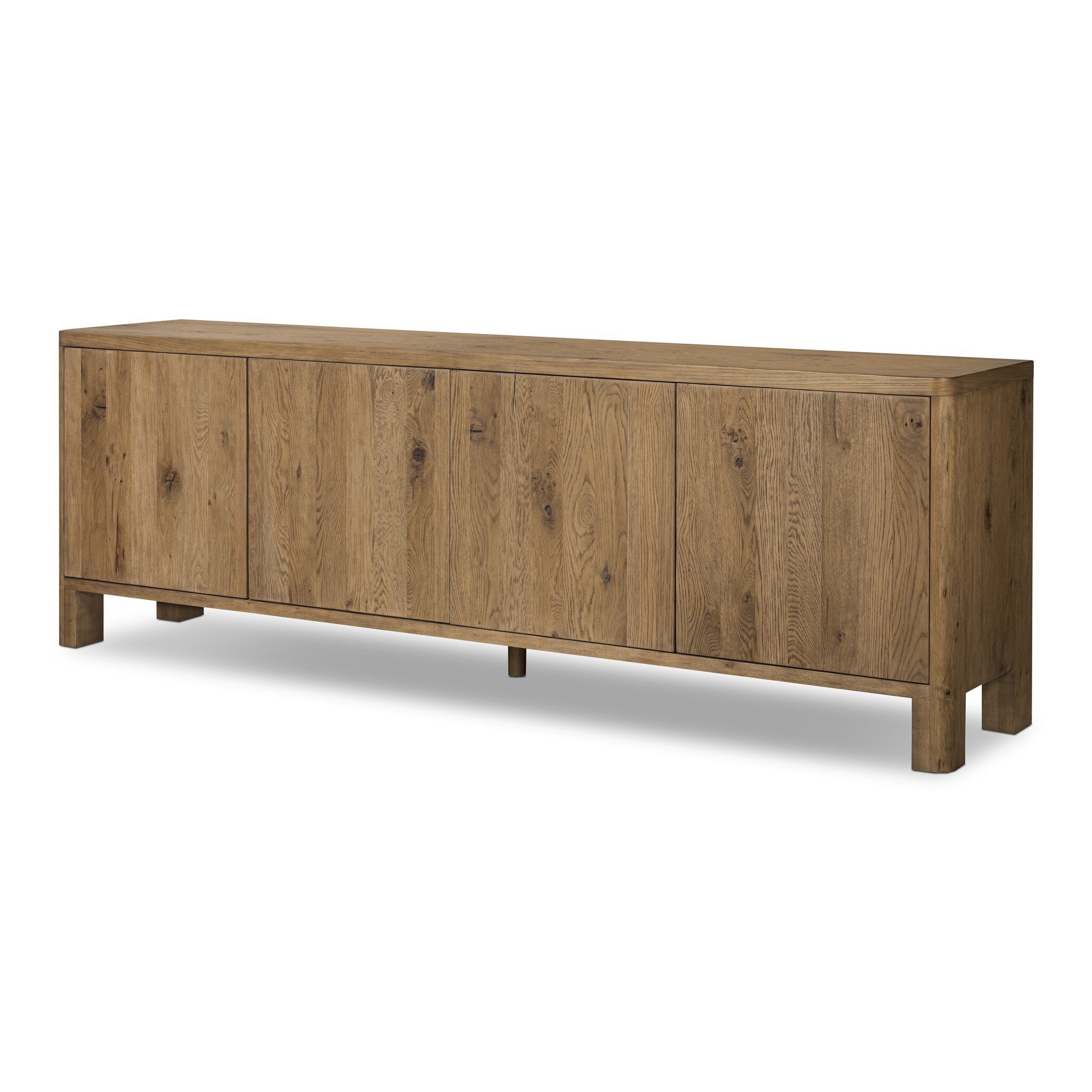 Noeline Sideboard - Resawn Worn Oak - Image 1