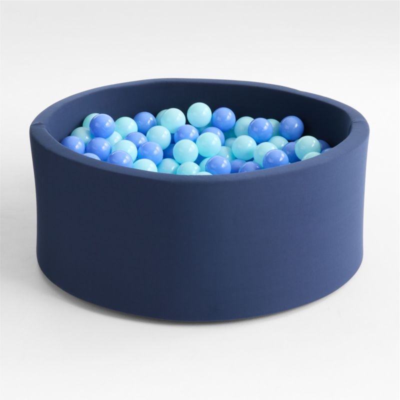 Baby and Toddler Navy Blue Pop-Up Ball Pit - Image 5
