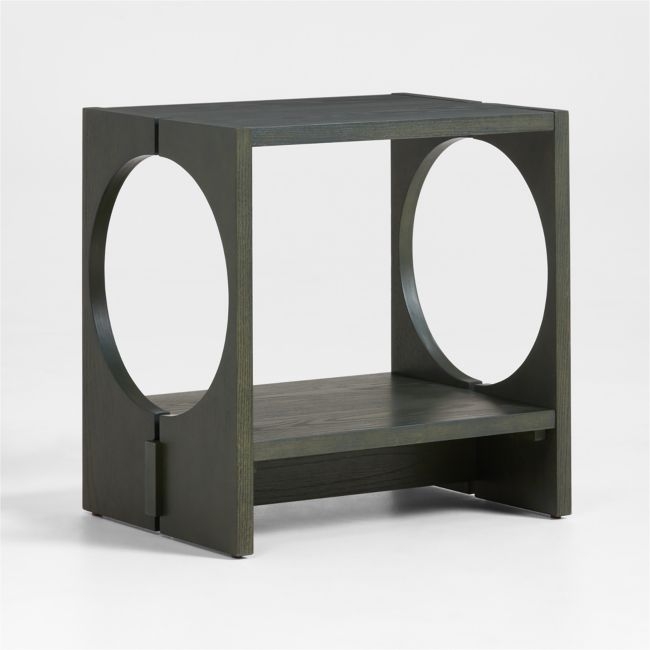 Set of 2 Treasured Green Kids Side Table by Jeremiah Brent - Image 0