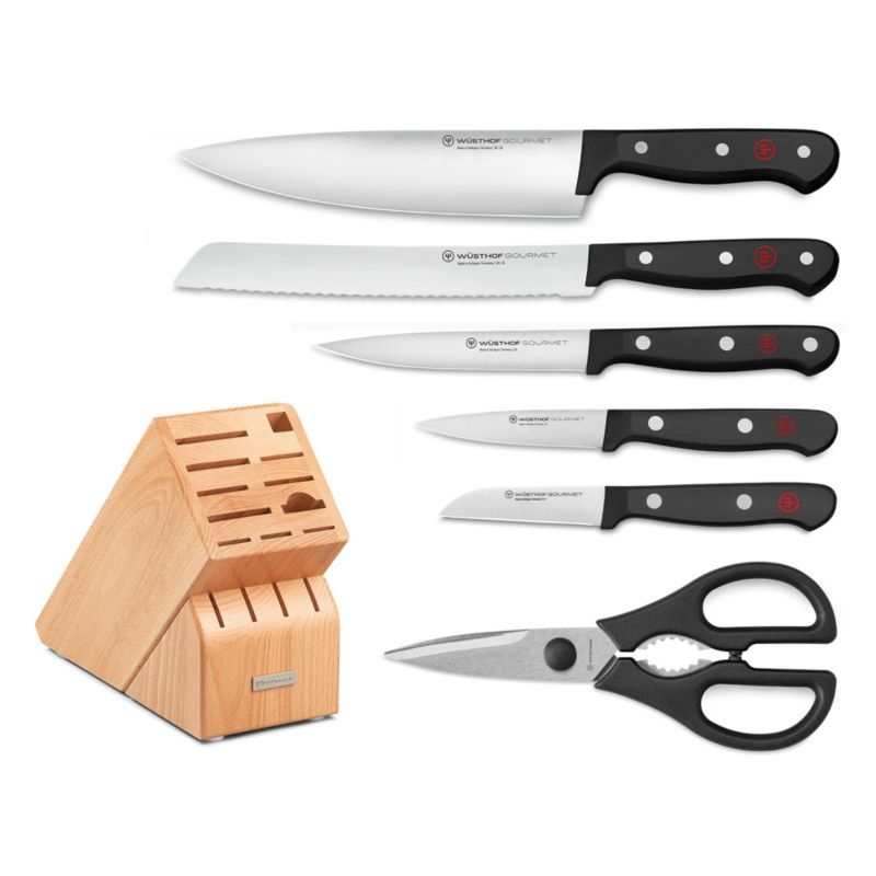 Wusthof ® Gourmet 7-Piece Knife Block Set - Image 3