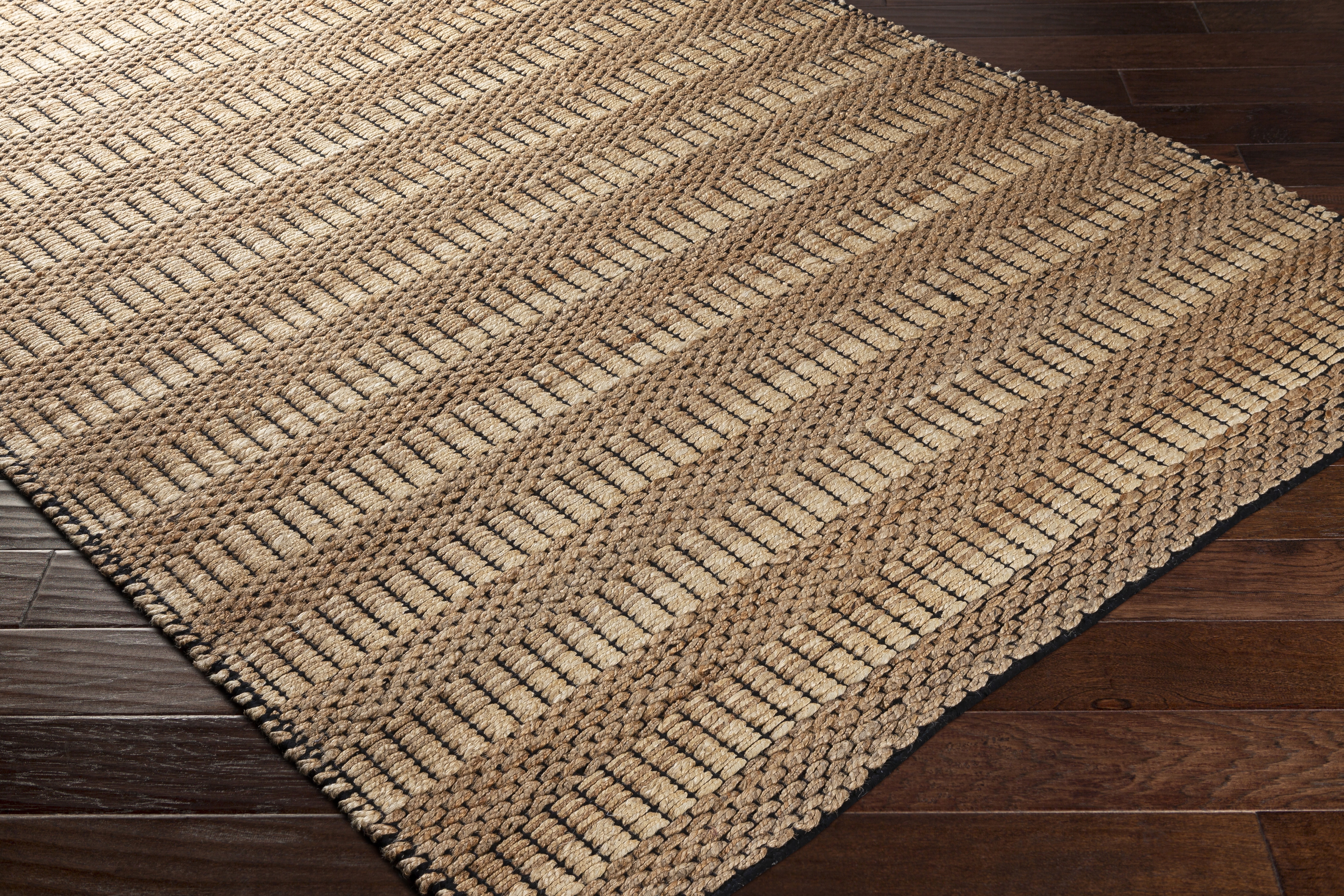 Jasmine Beige Indoor 8' x 10' Handmade Rug - Image 6