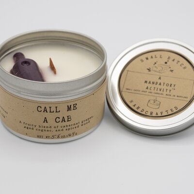 Call Me A Cab Soy Candle - Image 0