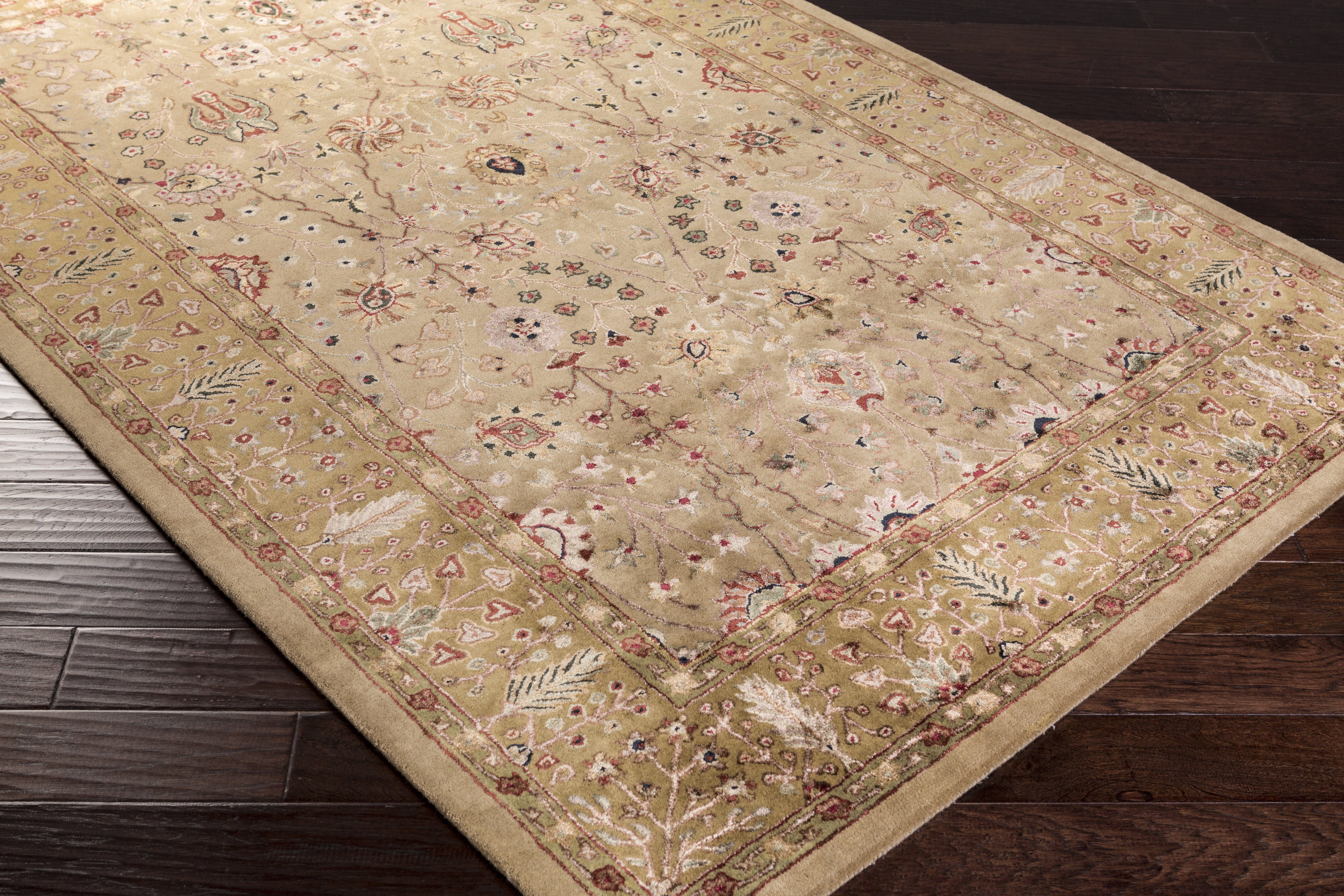 Breckenridge Brown Indoor 7'9" x 7'9" Handmade Rug - Image 2