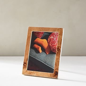 Burled Wood Frame, Tabletop Frame, Natural, 4"x6" - Image 2