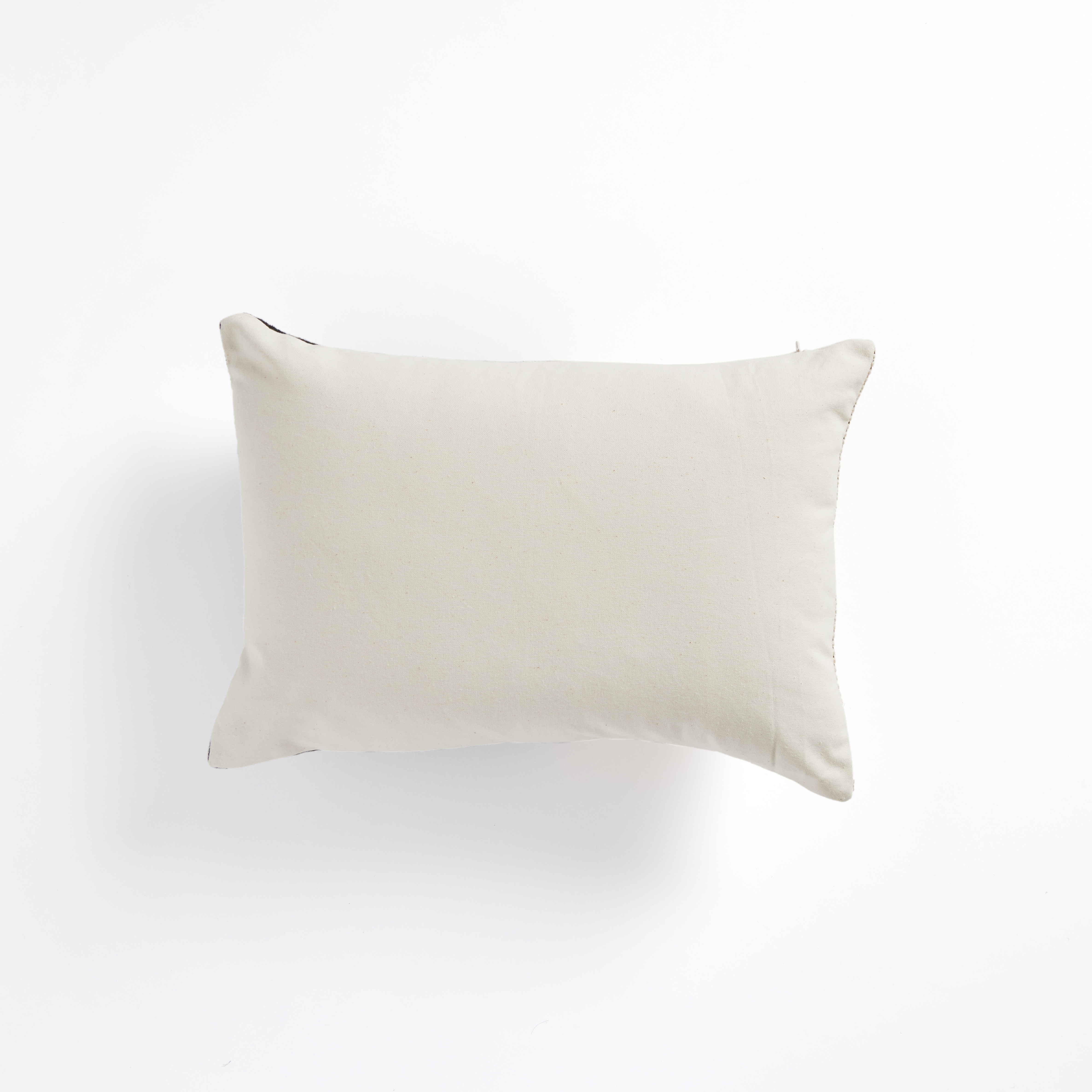 Handwoven Merido Pillow-Black-14"x20" - Image 4
