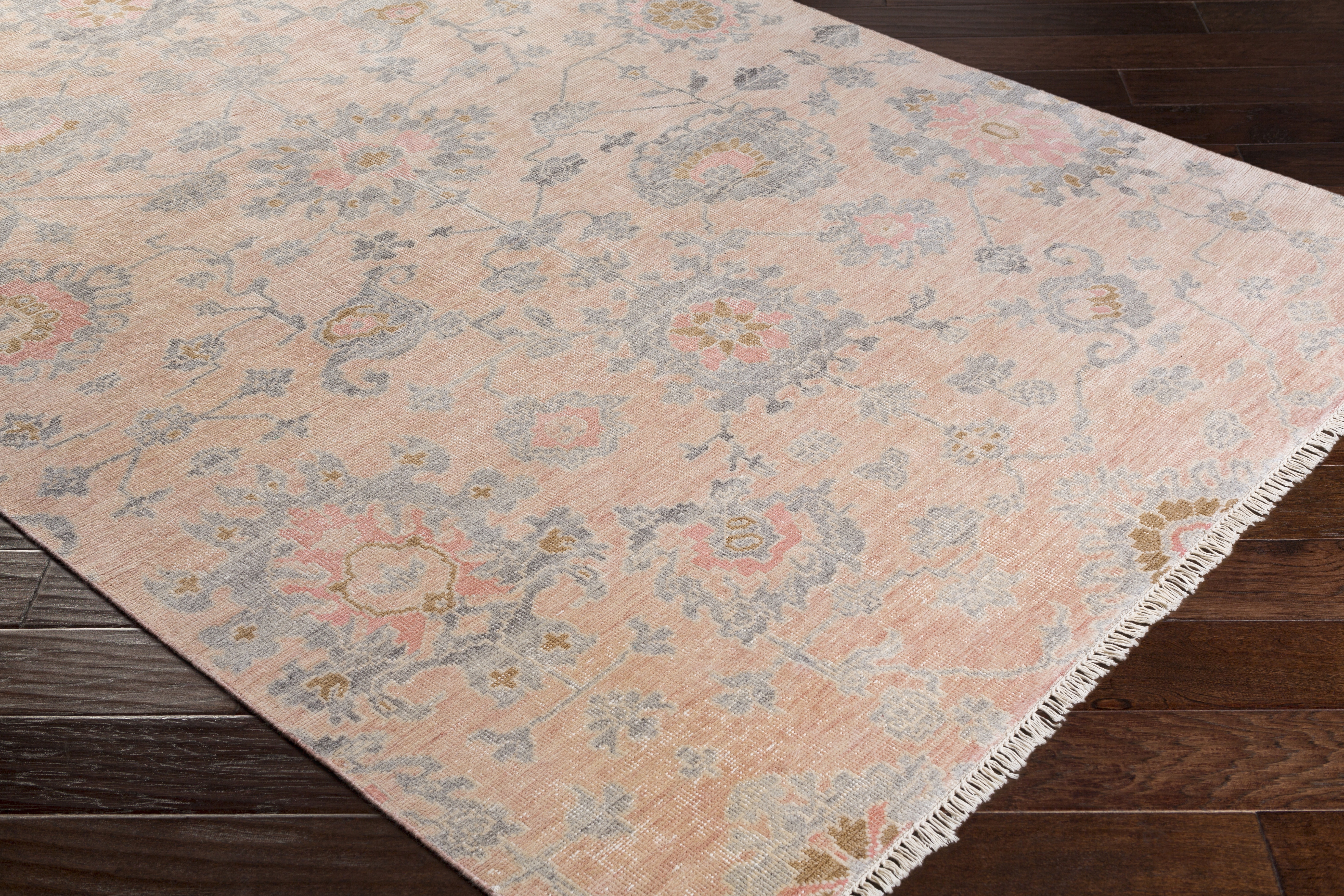 Gorgeous Beige Indoor 10' x 10' Handmade Rug - Image 2