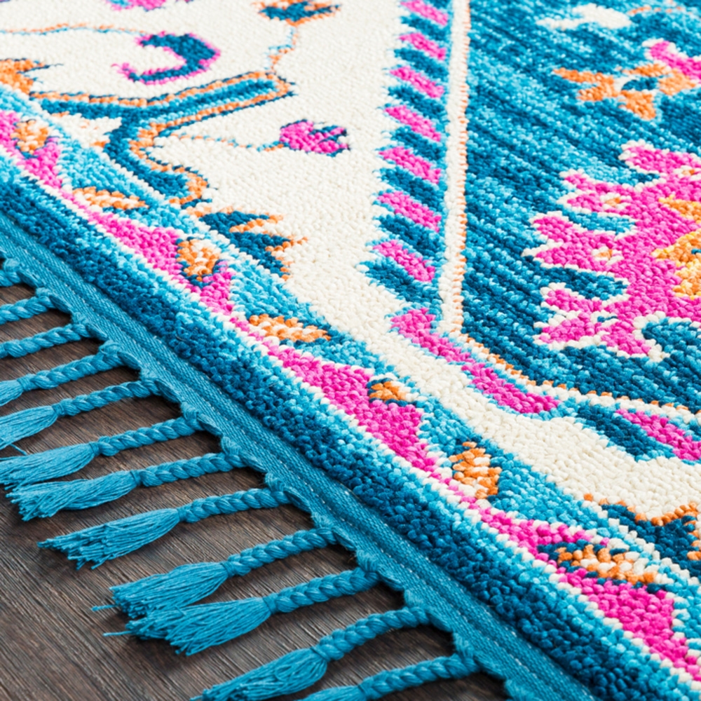 Love Blue Indoor 9'2" x 12'2" Machine Woven Rug - Image 3