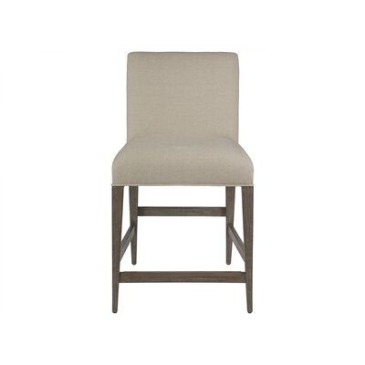 Madox Upholstered Low Back Barstool - Image 0