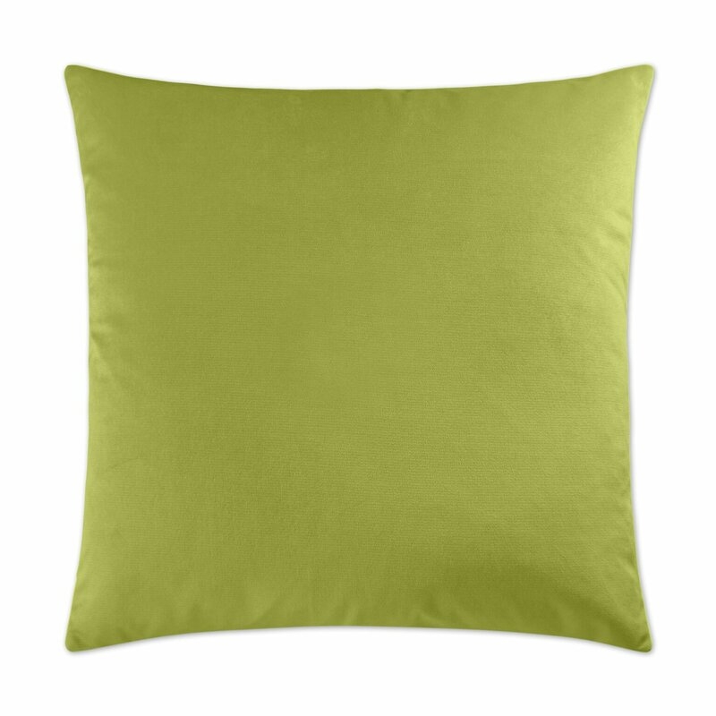 D.V. Kap Belvedere Throw Pillow Color: Lime - Image 0