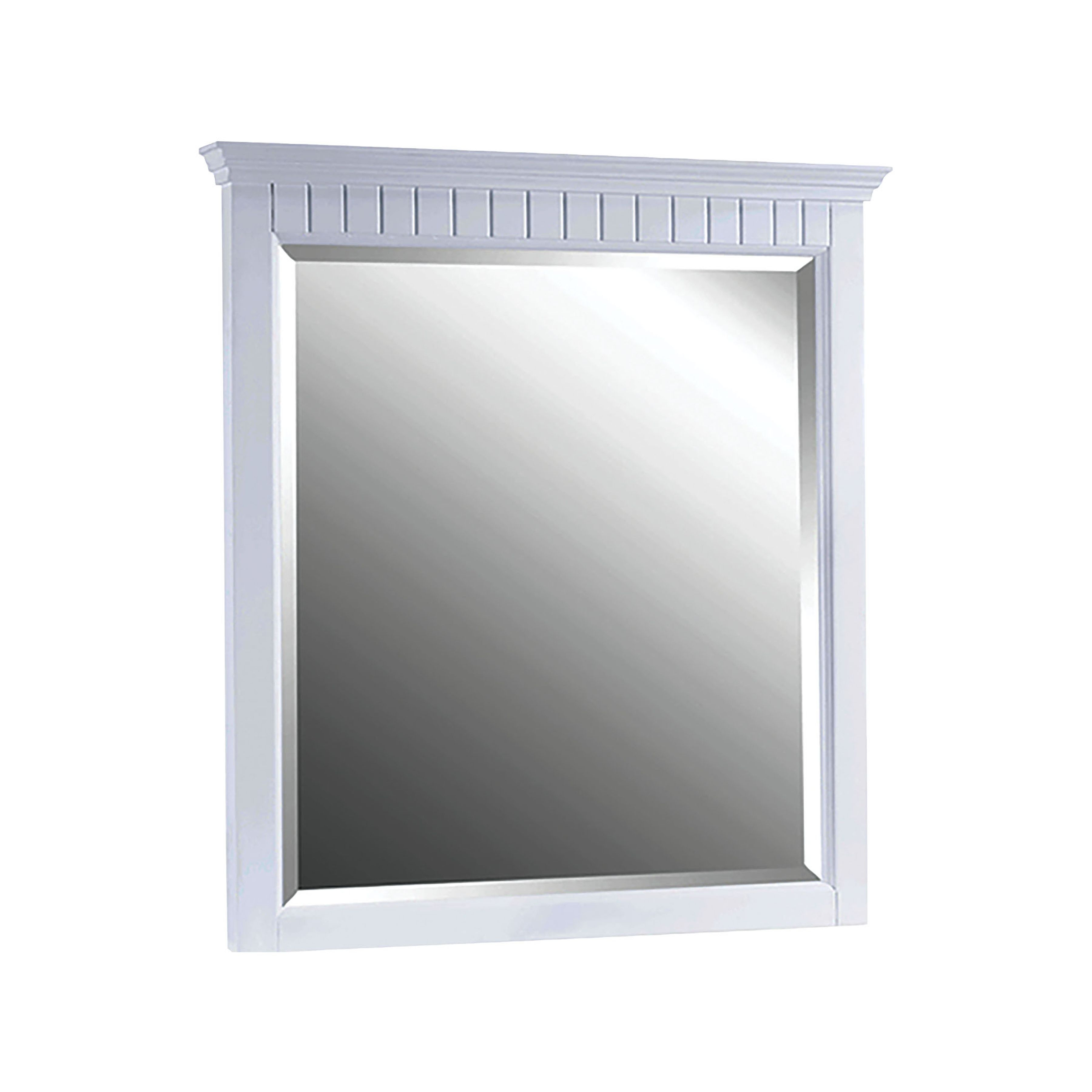 Danube 36-inch Mirror- White - Image 0