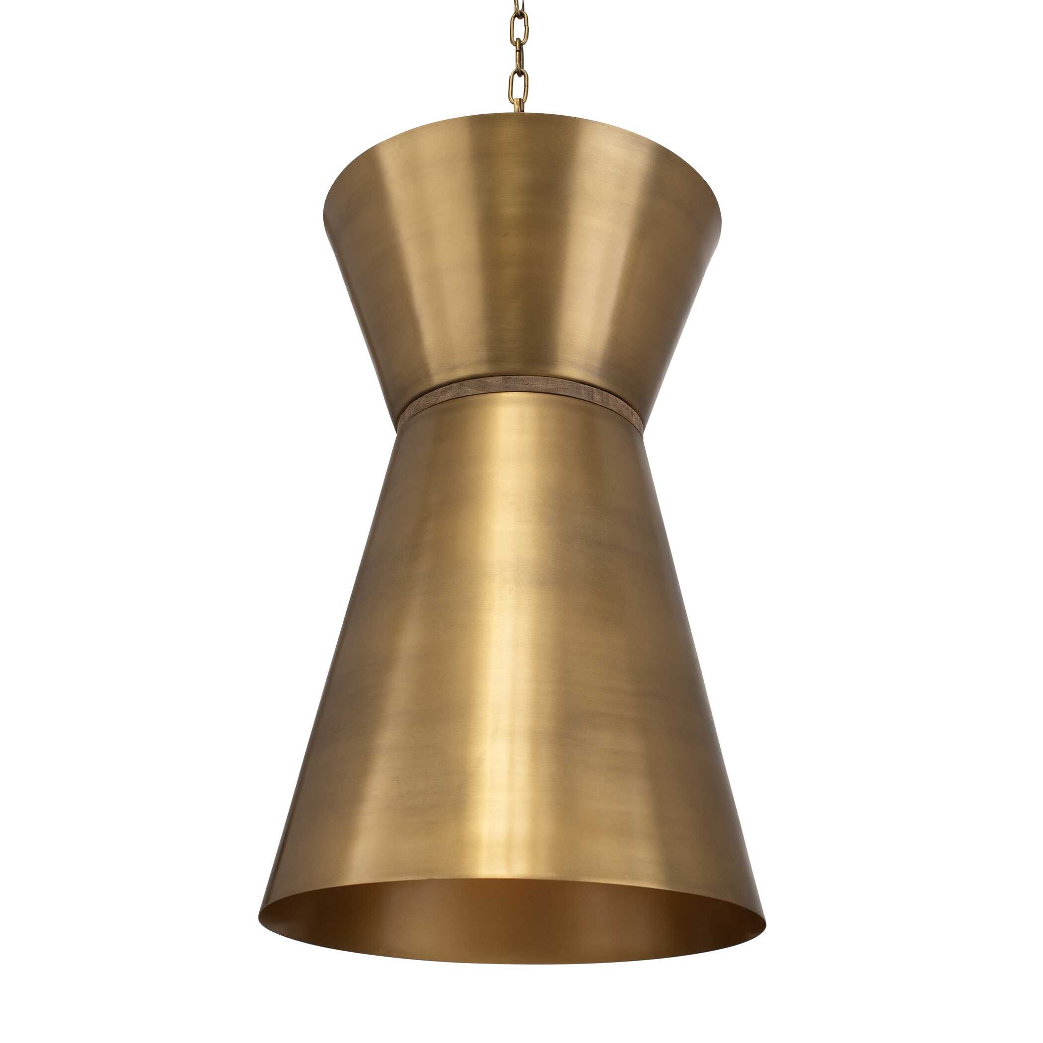 Crocker Brass 1 Light Mini Pendant - Image 6