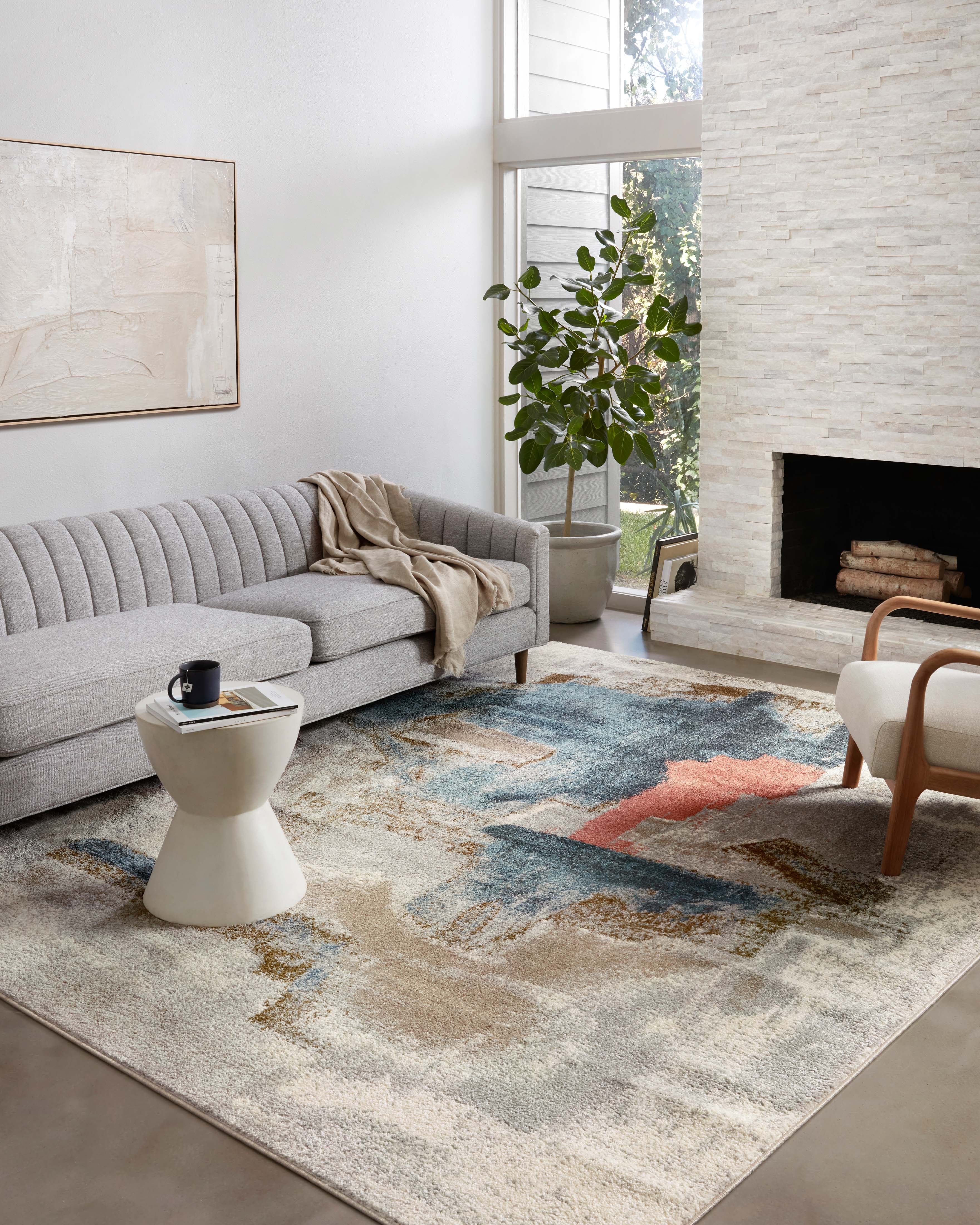 Loloi Spirit Stone / Multi 7'-10" x 10' - Image 1