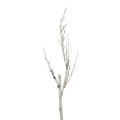 46.5" Artificial White and Brown Decorative Birch Branch Decoration - Image 0