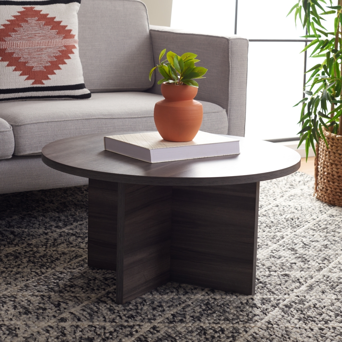 Bo Coffee Table - Slate Grey - Safavieh - Image 1