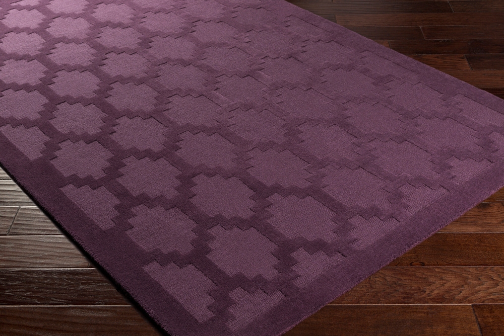 Metro Purple Indoor 3' x 5' Handmade Rug - Image 0