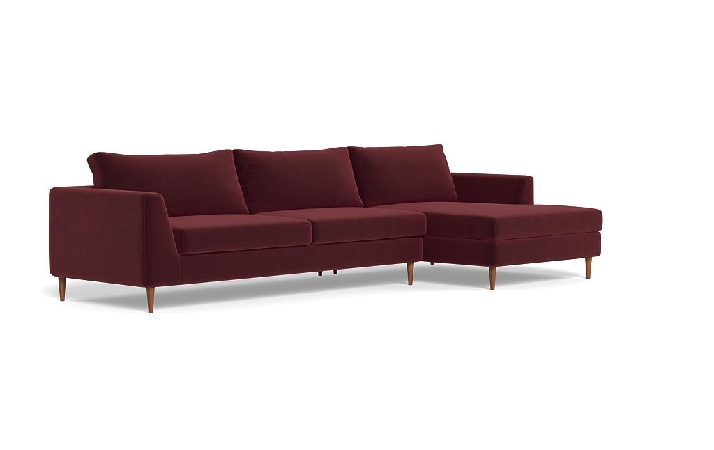 Asher 3-Seat Right Chaise Sectional - Image 1