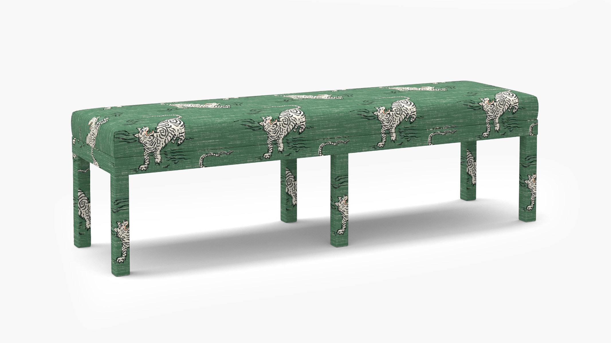 Parsons Bench, Emerald Tigresse - Image 1