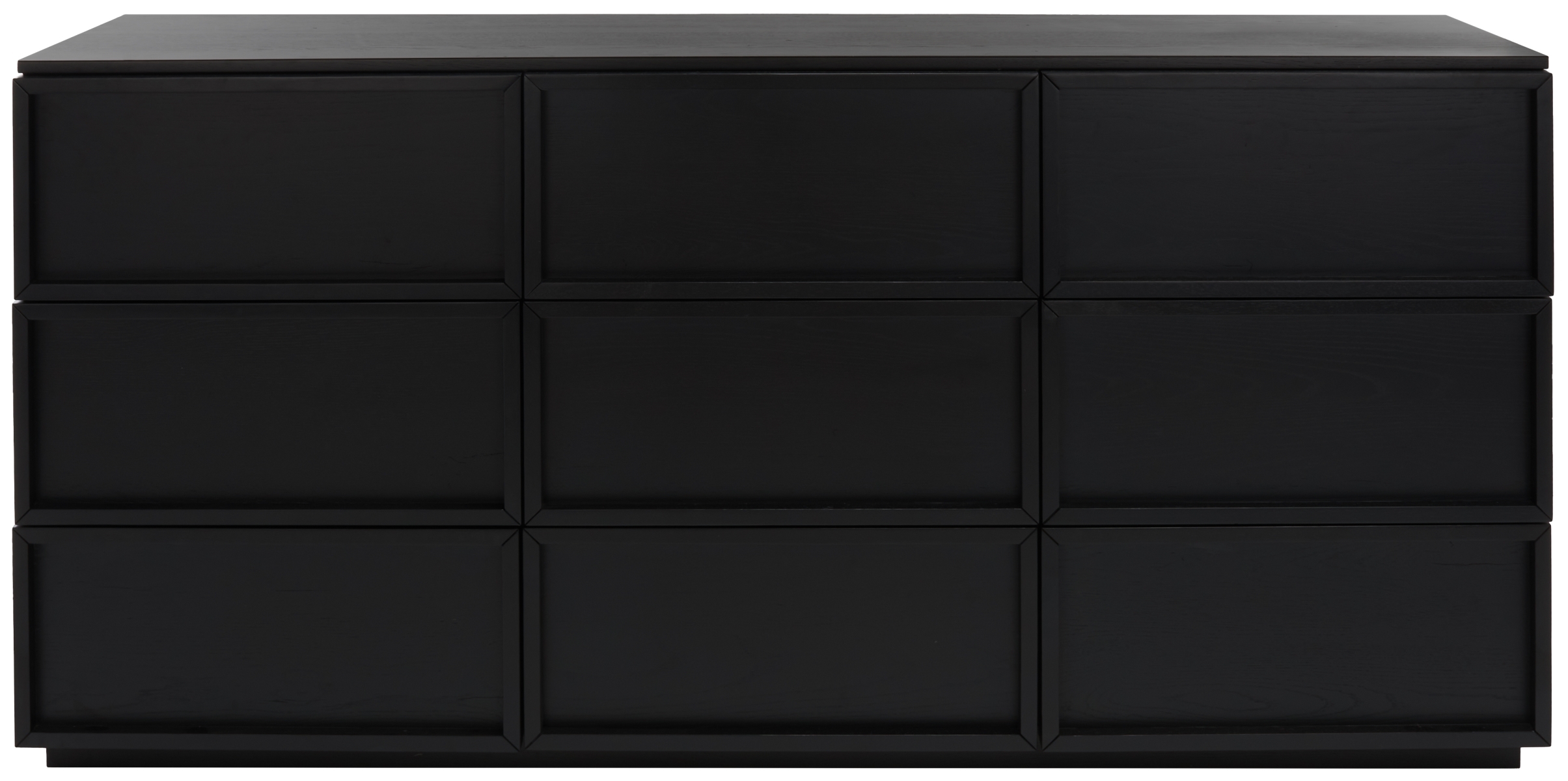 Zeus 9 Drawer Dresser - Black - Image 0