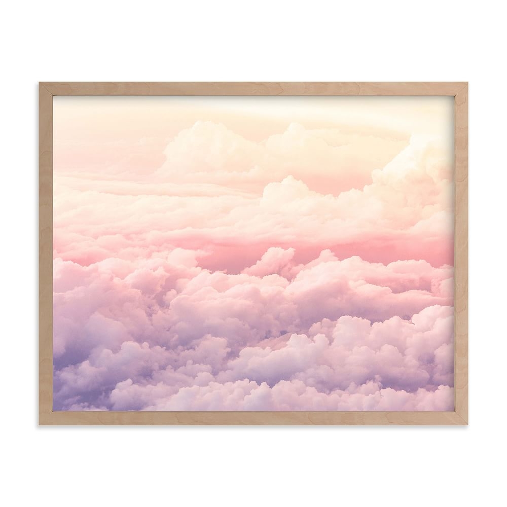 Cloudscape Framed Art by Minted(R), Natural, 11"x14" - Image 0