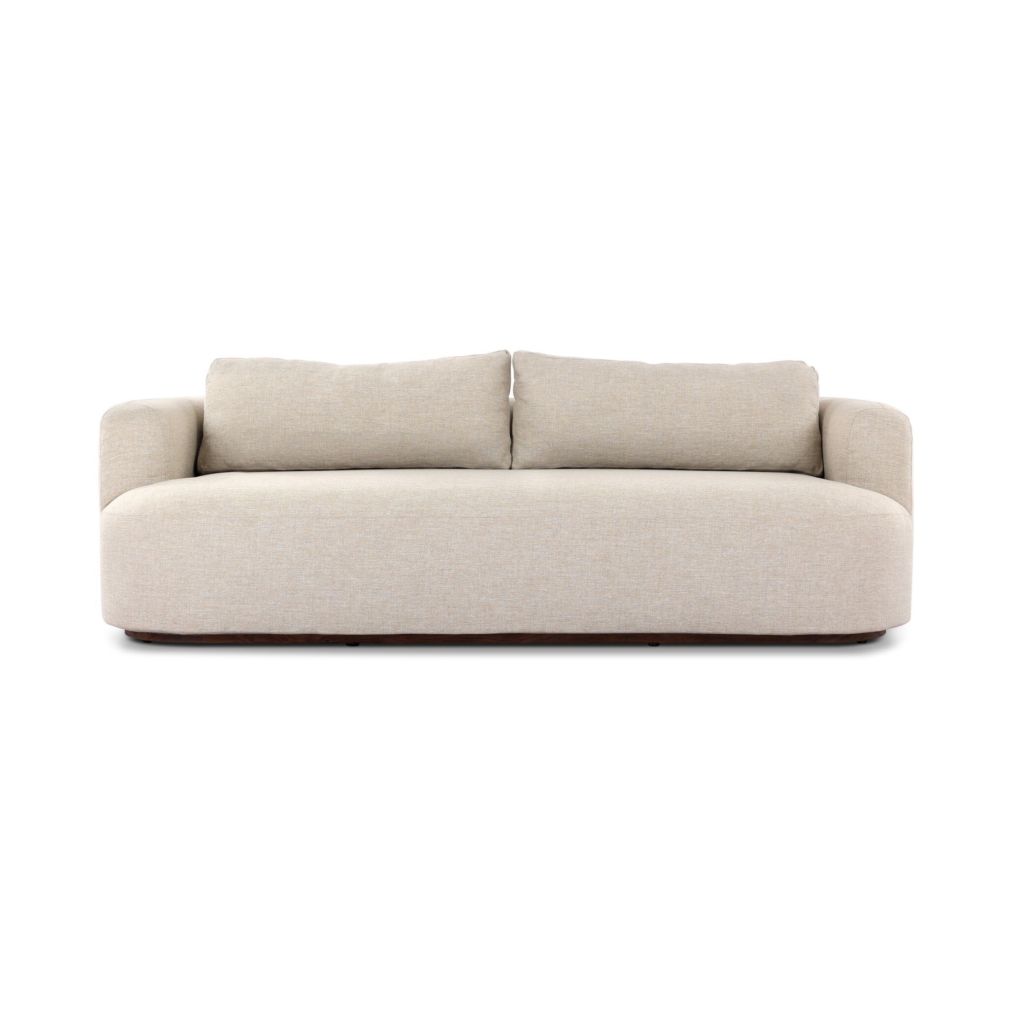 Lavine Outdoor Sofa-94" - Alessi Buff - Image 0