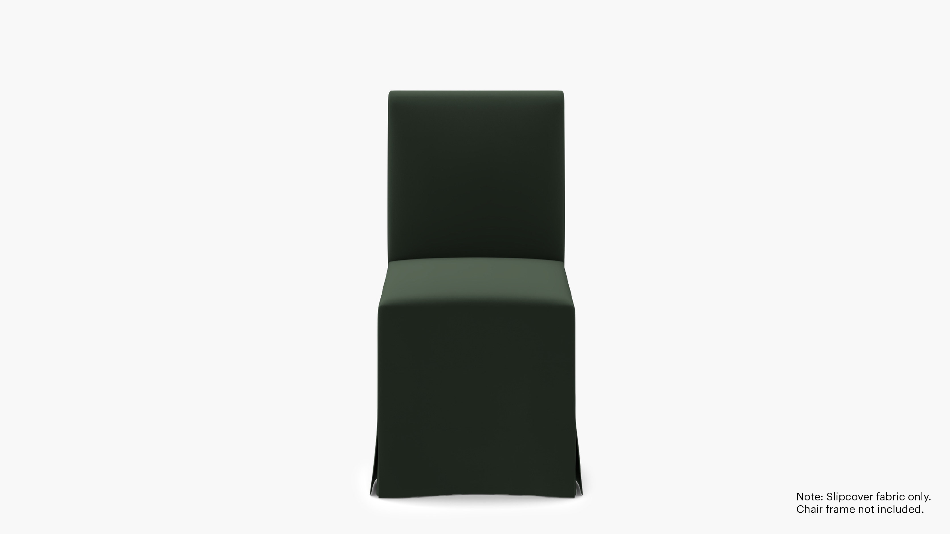 Slipcovered Signature Dining Chair - Cover Only, Essex Performance Velvet - Image 0