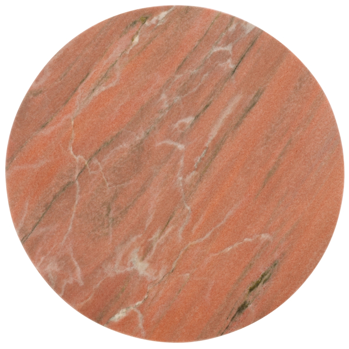 Valentia Tall Marble Accent Table - Clay - Image 5