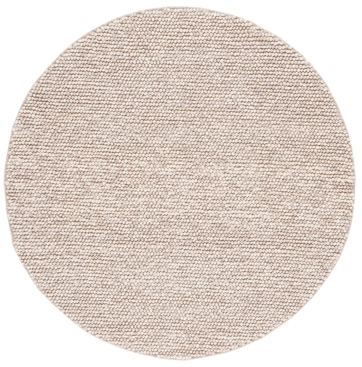 Safavieh Hand Woven Area Rug, NAT620B, Beige, 3' X 3'  - Image 0