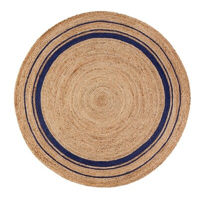 Natural Fiber Braided Round Area Rugs - Image 0