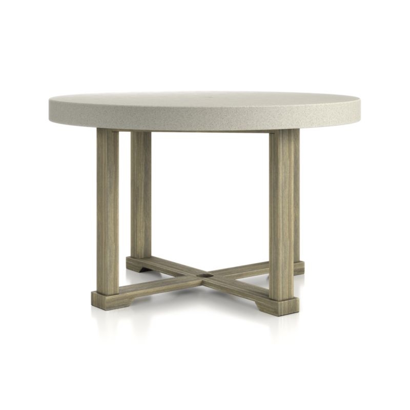 Abaco 48" Round Outdoor Dining Table - Image 5