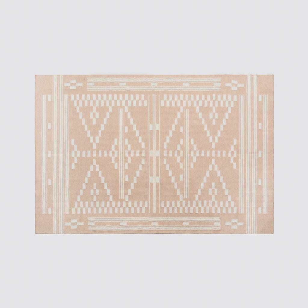 The Citizenry Neena Handwoven Area Rug | 10' x 14' | Rose - Image 5