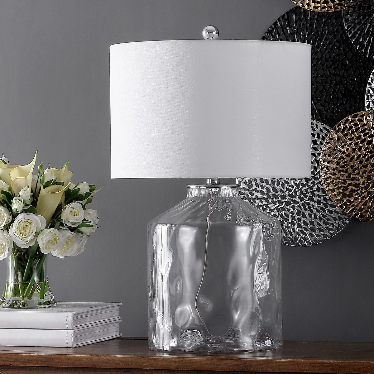 Julen 24.5" Table Lamp - Clear - Safavieh - Image 1