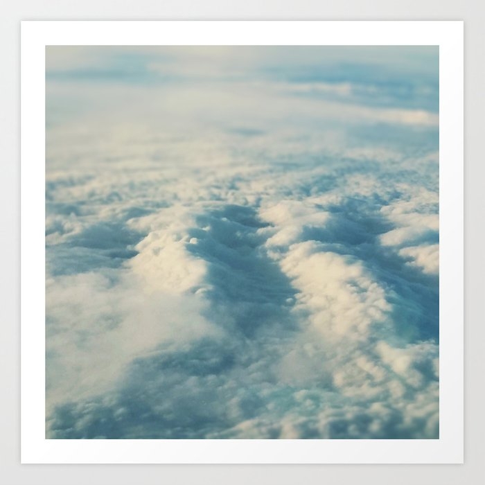Cloud Sea Art Print by Leah Flores - Small - Image 0