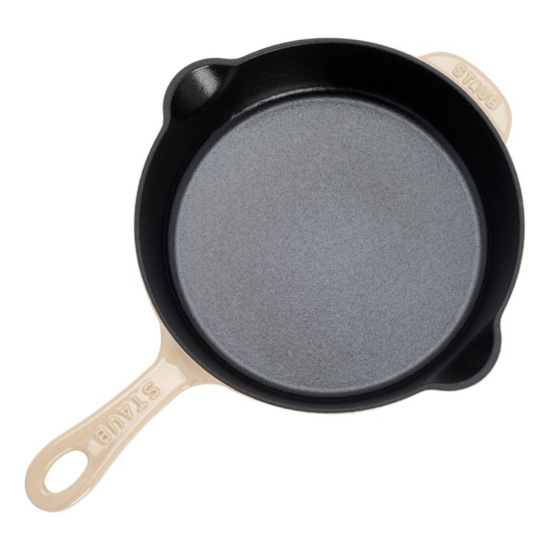 Staub ® 8.5" Sesame Enameled Cast Iron Traditional Deep Skillet - Image 6