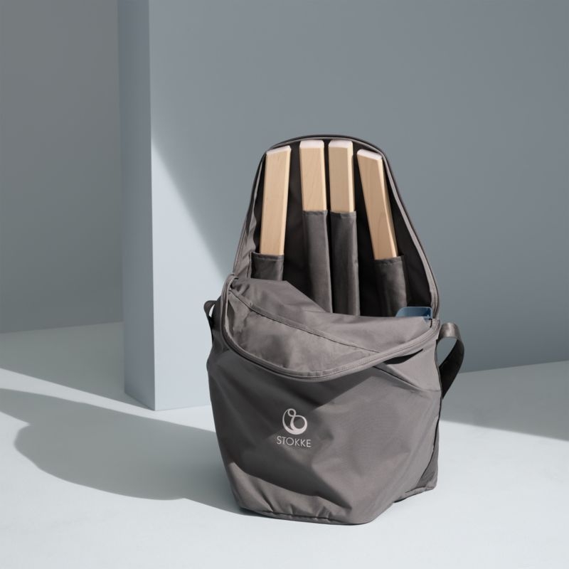 Stokke ® Clikk ™ Grey Baby High Chair with Portable Travel Bag - Image 3