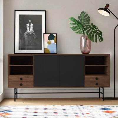 Brayton 71" Wide 4 Drawer Buffet Table - Image 0