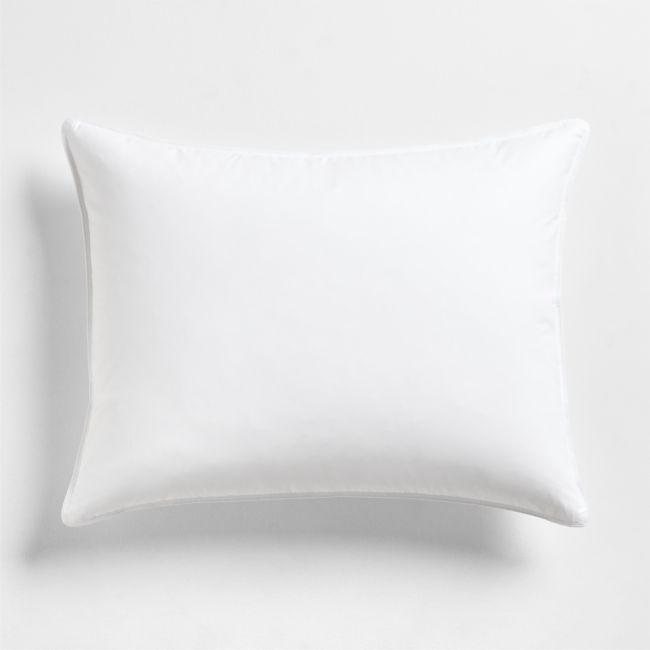 Essential Organic Cotton Down Feather Standard Sham Bed Pillow Insert - Image 0