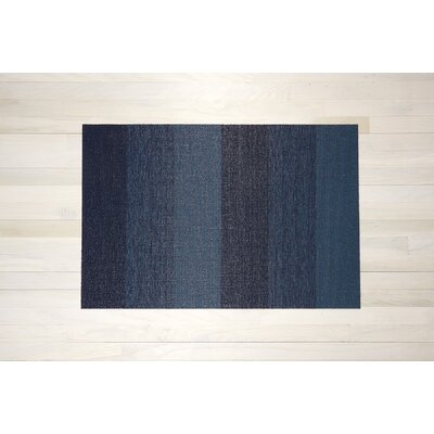 Chilewich Easy Care Marbled Stripe Shag Door Mat - Image 0