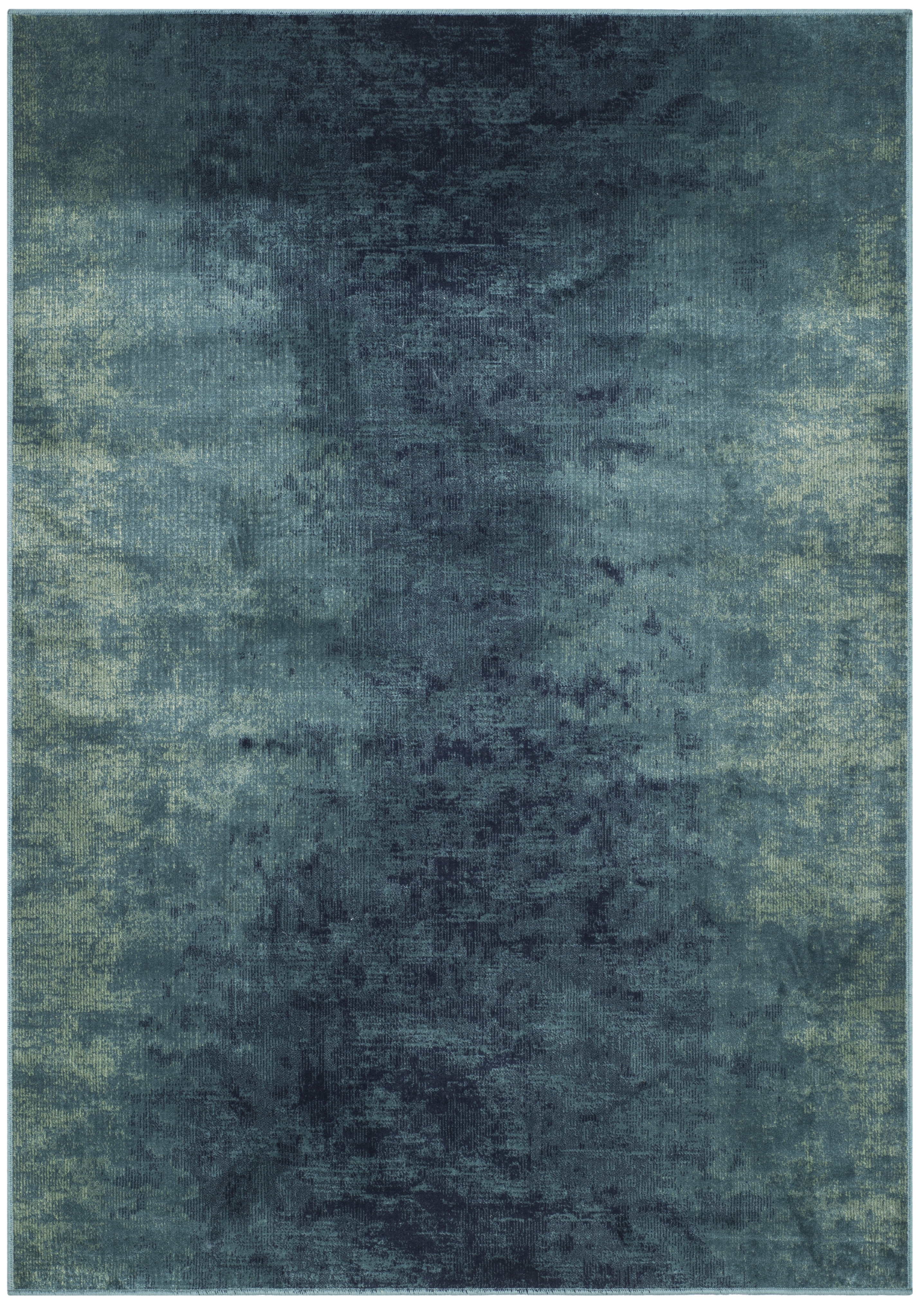 Arlo Home Woven Area Rug, VTG125-2220, Turquoise/Multi,  4' X 5' 7" - Image 0