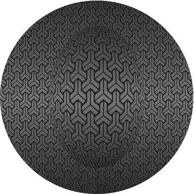 Piccirillo Abstract Wool Gray Area Rug - Image 0