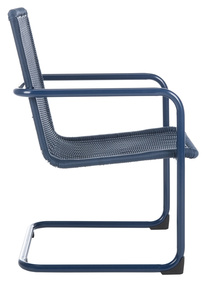 Hutton Chair - Navy - Safavieh - Image 6