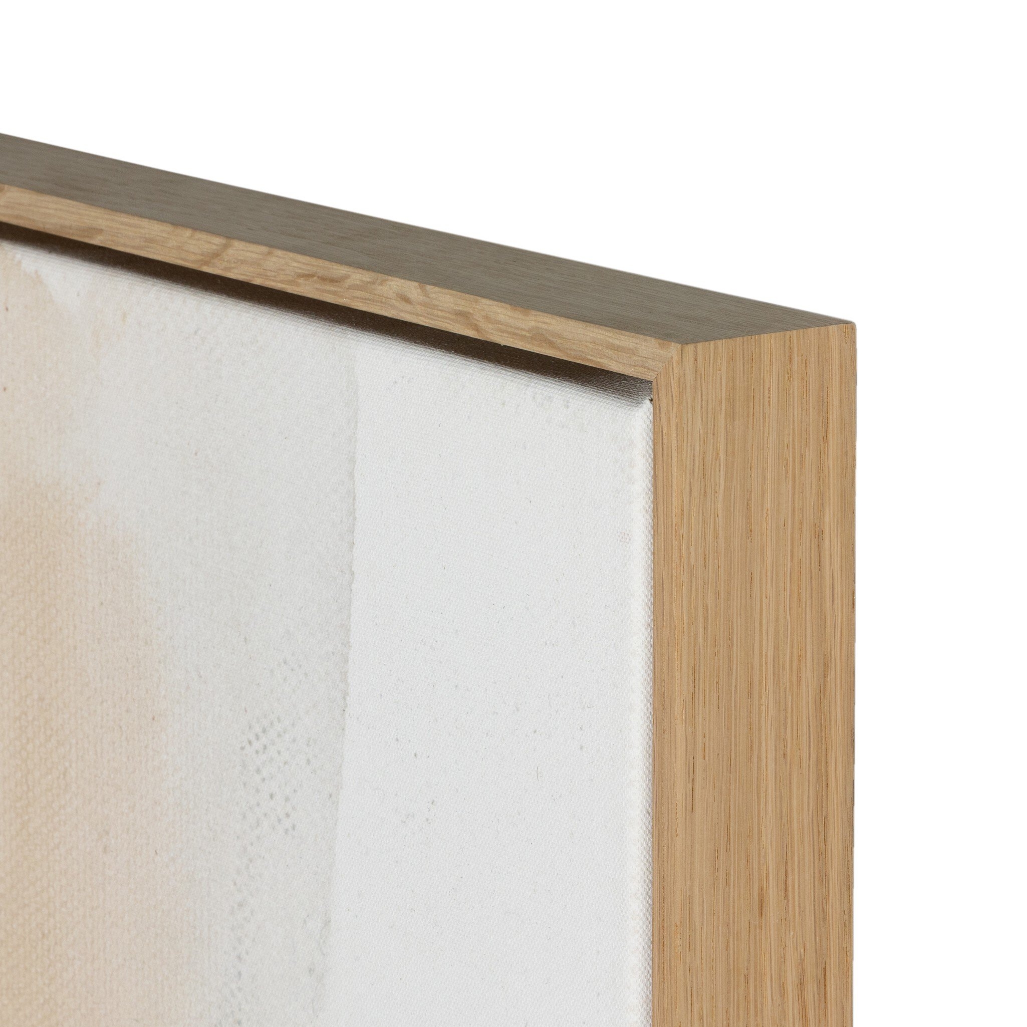 Wash Triptych by Jess Engle - Vertical Grain White Oak Floater - Image 3