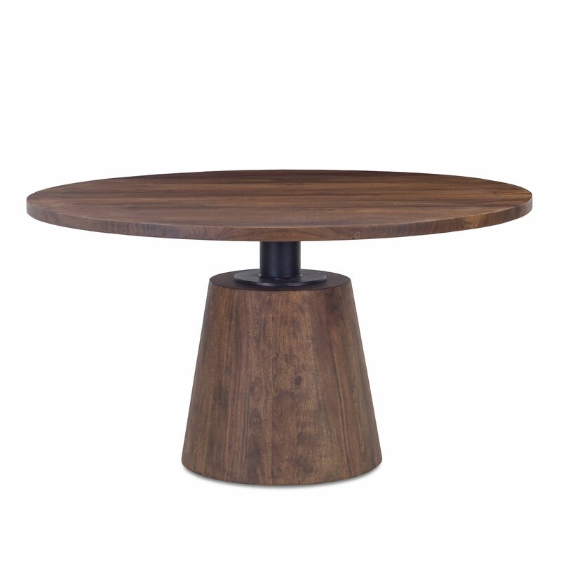 Home Trends & Design Amici Acacia Solid Wood Dining Table - Image 0