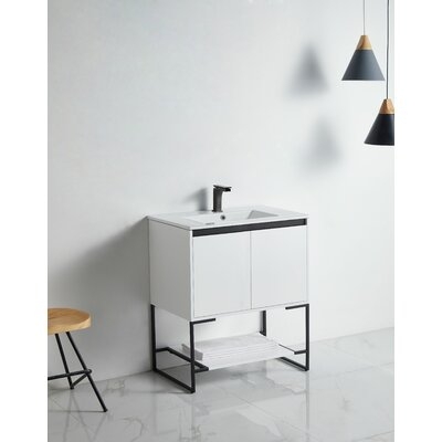 Kepner 30" Single Bathroom Vanity Set - Image 0