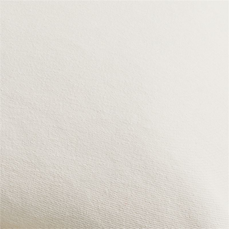 Blanca Pillow Cover, 18" x 18", Denim White - Image 1