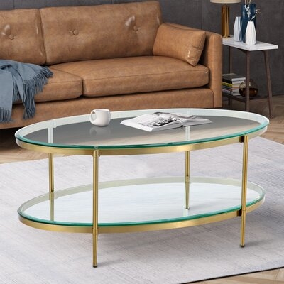 Pouliot Coffee Table with Storage - Image 0