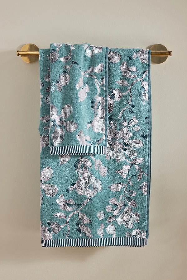 Josephine Floral Cotton Towel Collection - Image 0
