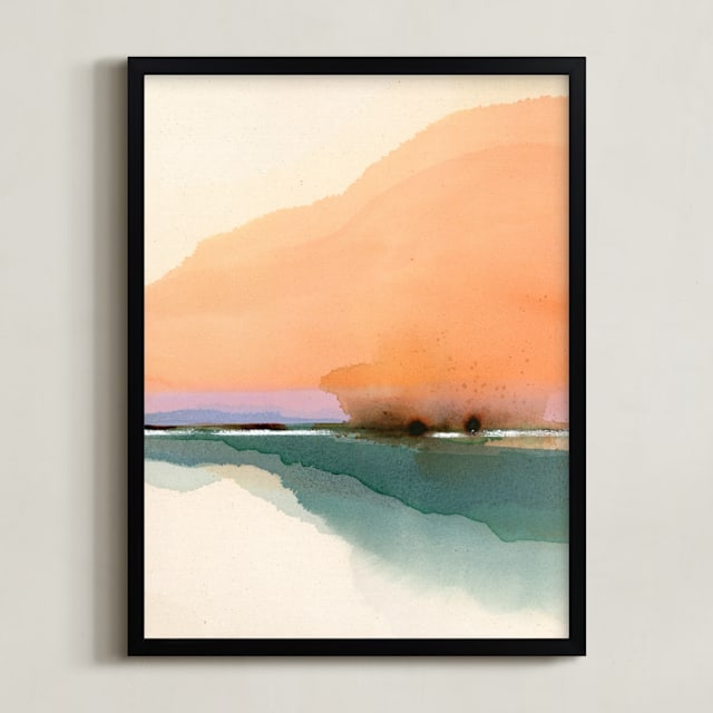 Orange Sunset Scenery 2 Limited Edition Fine Art Print 2 - Image 0