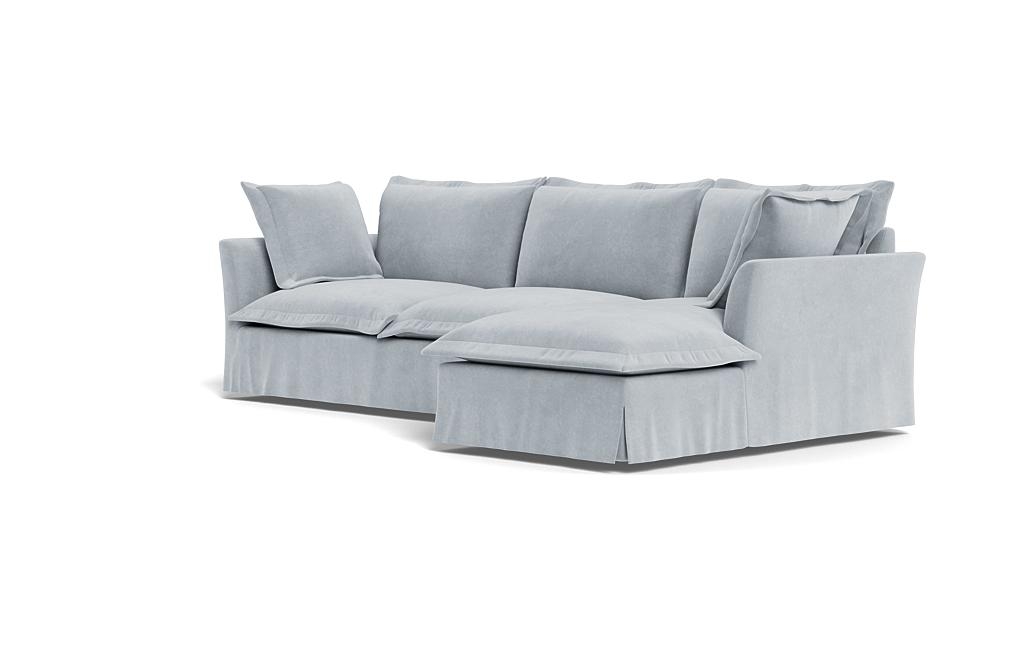 Skylar Slipcovered Right Chaise Sectional - Image 2