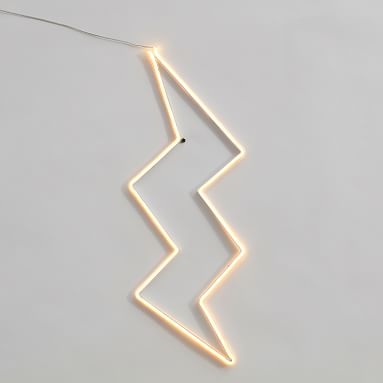 Micro Lightning Bolt Light, White - Image 0